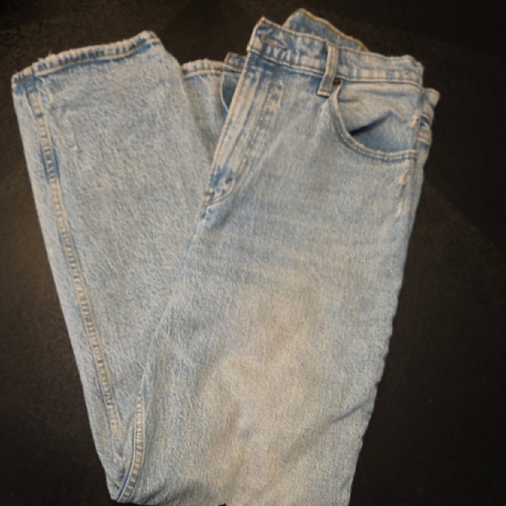 Abercrombie & Fitch 90s Straight Ultra High Rise